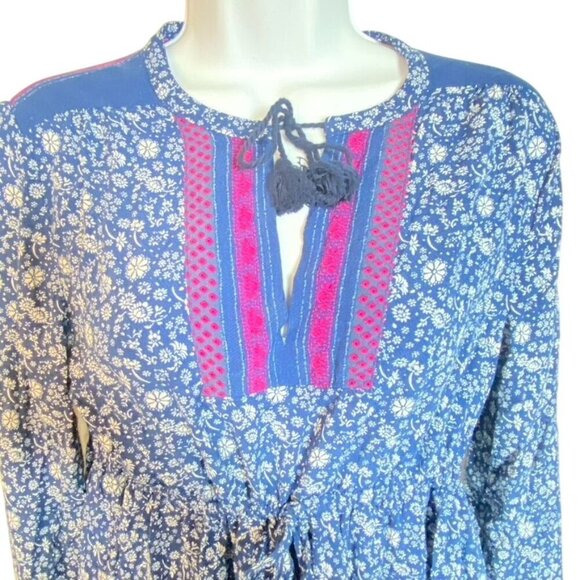 Gap Maternity Womens Floral Dress Boho Size Small - Picture 3 of 10